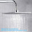 Brass Chrome  Joint Shower Arm  Angle Adjustable Swivel Adapter 3