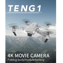 E88 Pro Drone 4K HD Dual Camera Visuele Positionering WiFi FPV Vier-Assige Vliegtuig Hoogtebehoud RC Quadcopter