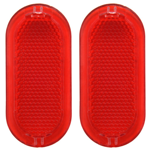 2Pcs Red Interior Door Panel Warning Light Cap Reflector for  Beetle Caddy  6Q0947419