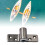 2 Pcs Boat 316 Stainless Steel Oar Lock Socket Side Mount Rowlock Socket 4