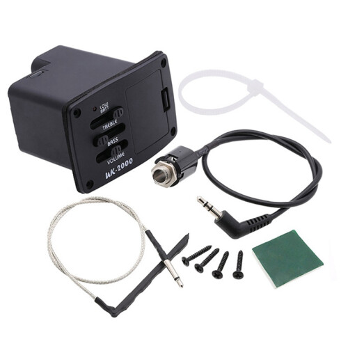 Pickups UK-2000 Ukulele  Guitar Pickup 2 Band UK2000 EQ Equalizer System per Ukulele Guitarra