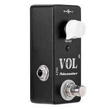 MOSKYAUDIO VOL Attenuator Pedal Electric Guitar Effect Pedal with True Bypass Full Metal Shell Guitar Accessories