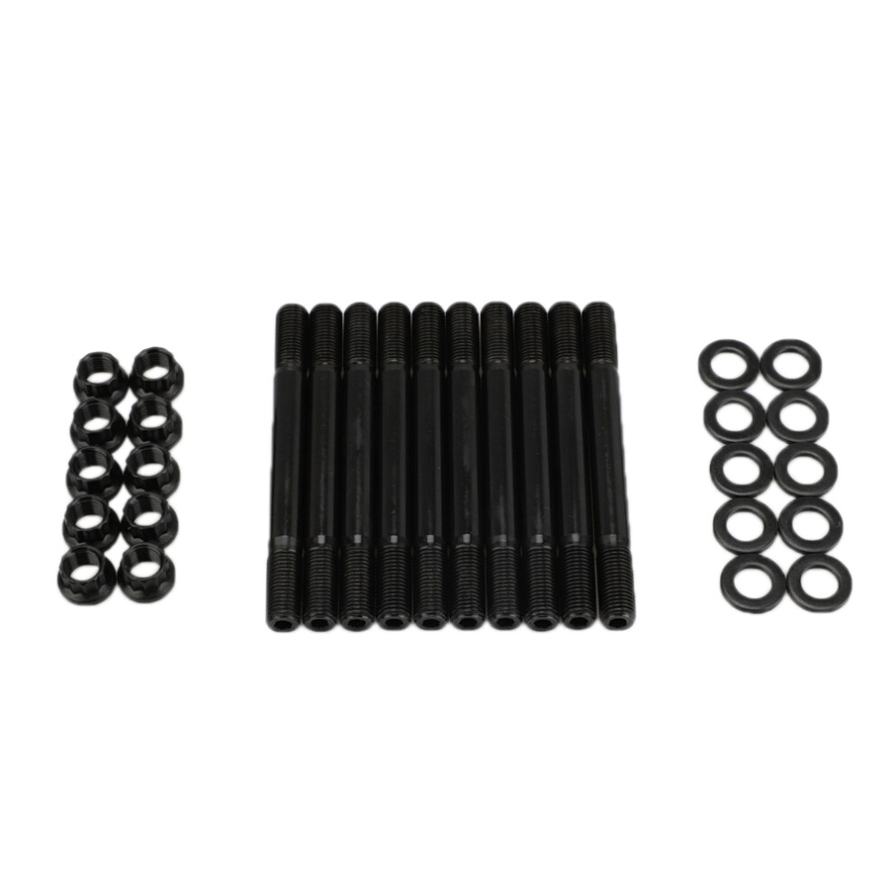 For Arp 207-4203 Cylinder Studs Pro Series Point For Evo8 Evo9 94-19 4G63 7-Bolt 11Mm Black 6033640780999
