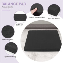 Joga Balance Pad AntypośLizgowa, ZagęSzczona Poduszka do Balansowania Pianki do Jogi Fitness Training Core Balance Nakolannik