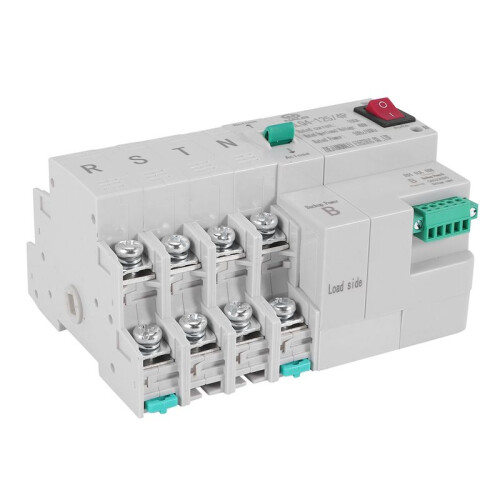 MCB-Typ Dual Power Automatic Transfer  4P 100A ATS Circuit Breaker Elektrisk 1