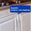 6 PCS Knife Spoon Fork Kitchen Cabinet Closet Drawer Pull Handles Knobs 3-Inch Center to Center (Silver) 4
