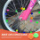 108Pcs Bicycle Round Decorative Colored Beads Spokes Decorations Plastic Cilp Spoke Beads 3
