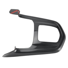 Fibra di Carbonio per Navara NP300 2016-2019 Pomello del Cambio per Auto Pannello Cornice Decorazione Copertura Trim Sticker Accessori