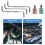 5 in 1 Offset Screwdriver Z Shaped Screwdrivers Magnetic Slotted Phillips Double  Hand Tool Set 6
