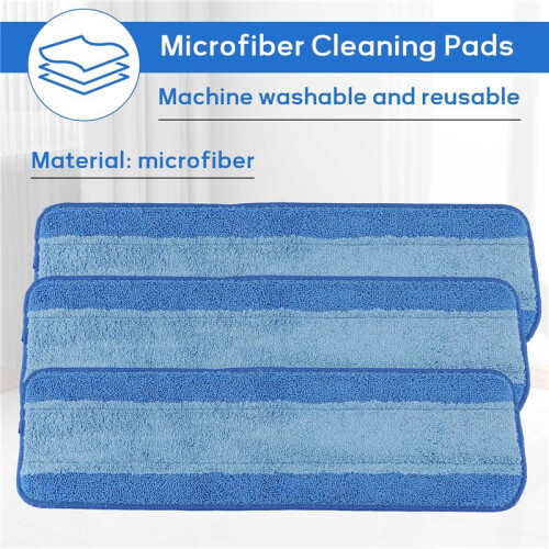 6 Pack Microfiber Cleaning Pads for Bona Premium Spray Mop 2