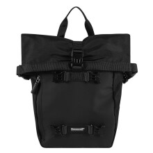 Rhinowalk Pannier Bag Bicycle Waterproof Motorbike Bag MTB Road Rear Rack Cycling Rear Bag Backpack 10L(Black)