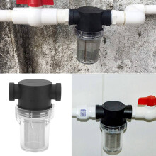 Car Washing Filter 1/2 Inch Inline Mesh Strainer Water Pump Irrigation High Flow Pipeline Filter Gardening Inlet Water