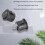 5 Pcs SPST Black Button /Off Round Rocker  AC 6A/125V 3A/250V 2