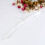 5 X White Satin Padded Clothes Hook Hanger 3
