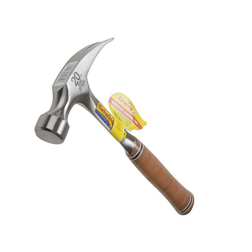 Estwing Estwing Straight Claw Hammer, Leather Grip
