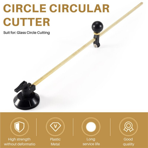 100cm Max. Circle Dia Compasses Glass Circle Circular Cutter 2