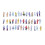 New 100pcs Painted Model Train People Figures Scale N (1 to 150) 3