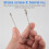 1pcs Stainless Steel Screw Locking Wire Keychain Cable Key Rings Outdoor Accessory 4