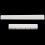 Classical Guitar Bone Slotted Saddle Nut Set 5