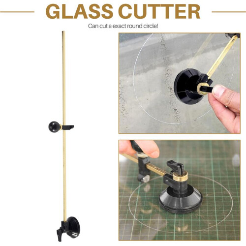 100cm Max. Circle Dia Compasses Glass Circle Circular Cutter 1