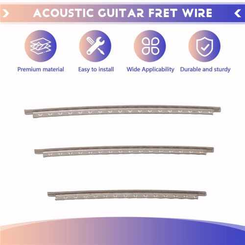 20 St Akustisk Gitarr Fret TråD Fretwire Set 2 Mm 1