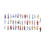 New 100pcs Painted Model Train People Figures Scale N (1 to 150) 9