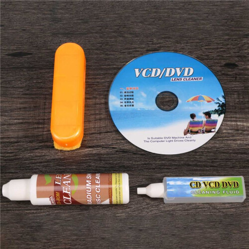 4 in 1 CD DVD Rom Player Maintenance Lens Cleaning Kit 1