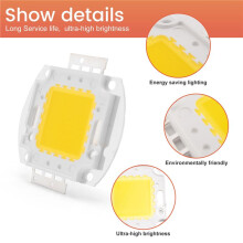 100W LED Leuchte High Power Chip DIY Lampe Licht Beleuchtung Warmweiss