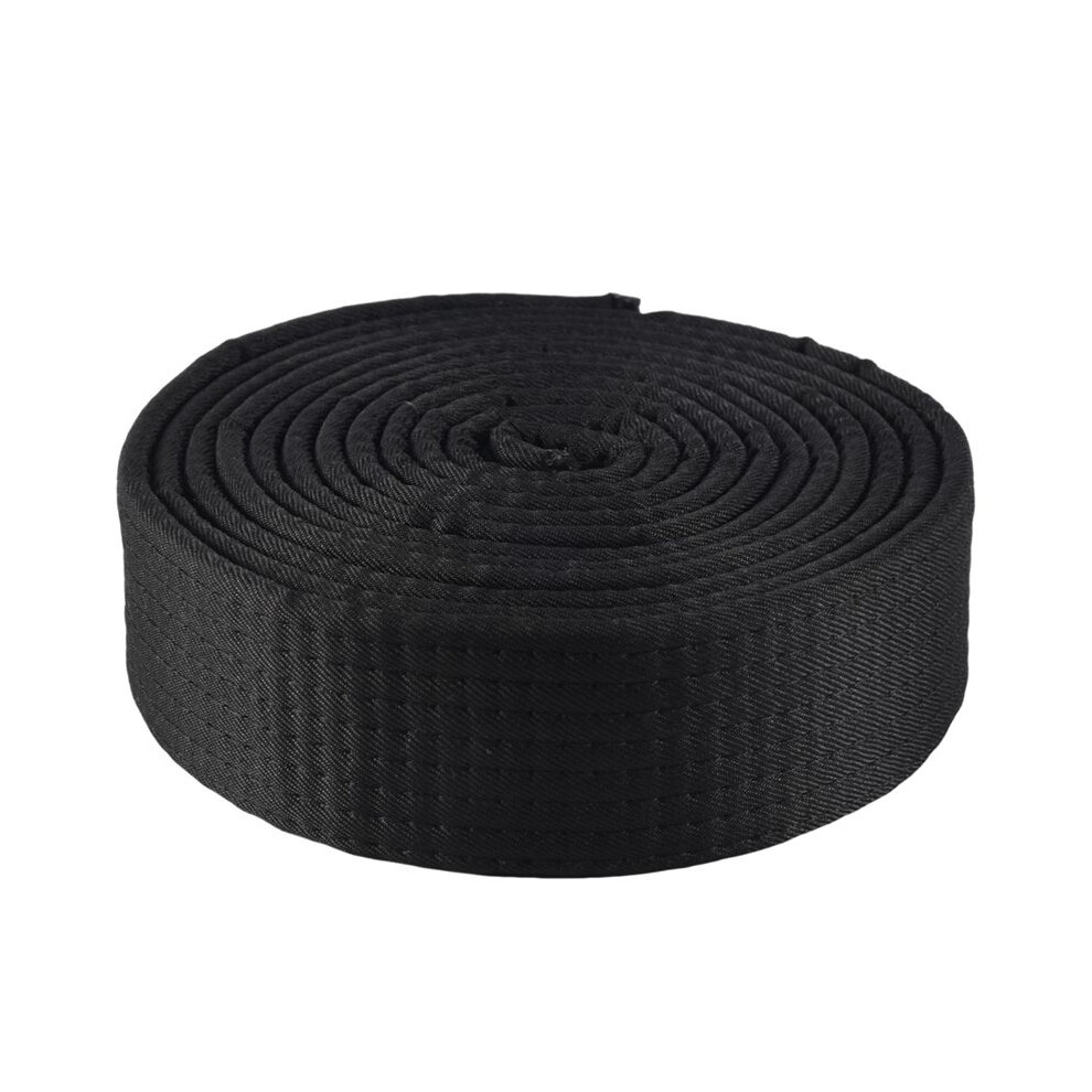 Martial Arts Karate Taekwondo Chain Soft Belt Black 6034004503551