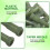 100 pezzi Plastica Verde Conica Pinhead Glue Liquid Dispenser Needles 14G 6