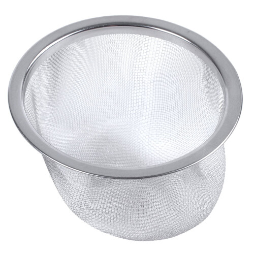 Teapot Diameter 80Mm Metal Mesh Tea Leaf Spices Strainer Basket 1