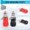 10 Pcs 3.8mm Thread 4mm Banana Plug Socket Binding Post Replacement 5