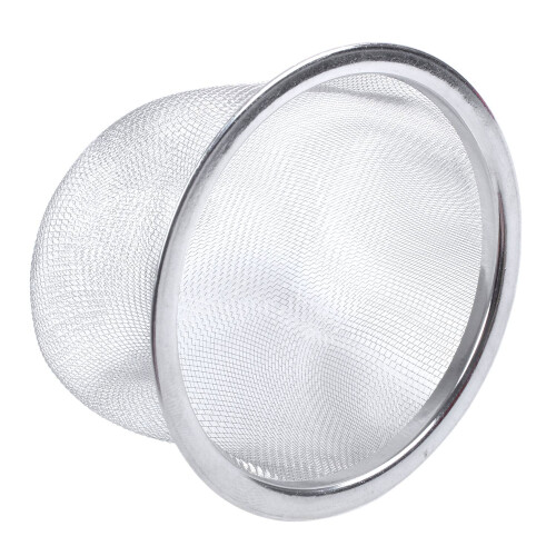 Teapot Diameter 80Mm Metal Mesh Tea Leaf Spices Strainer Basket 2