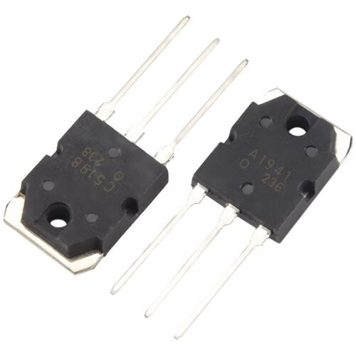 Pair A1941 + C5198 10A 200V Power Amplifier Silicon Transistor
