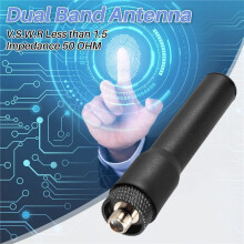 SF20 Dual Band SMA-F Soft Antenna for UV5R UV5RA/ BF888s Black New