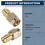 Robuster SMA-Stecker auf RP-SMA-RF-Koax-Adapterbuchse 6