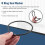 110Mm x 5 Mm Schwarzer, Flexibler Gummi-O-Ring-Dichtungsring 5