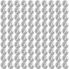 Metric M2 Hex Nuts 304 Stainless Steel Fastener DIN934 100pcs for Bolt
