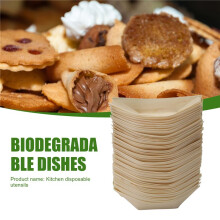 50x Fingerfood - Schalen,"Schiffchen" biologisch abbaubar Holz 11 cm x 6,5 cm