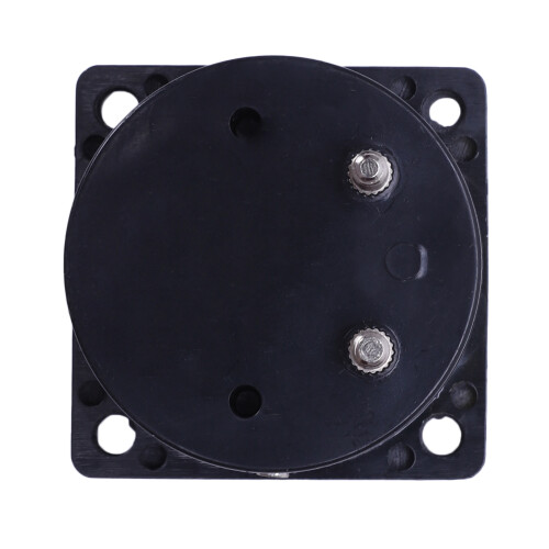 AC 0-3A Round Analog Panel Meter Current Measuring Ammeter Gauge Black 1