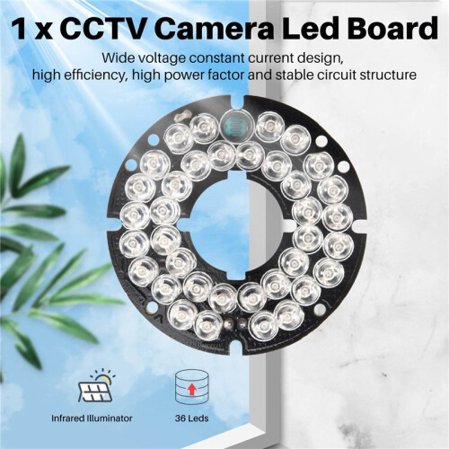 Infrared IR 36 Led  Board Plate for CCTV CCD Security Camera 1