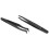 6PCS Precision Tweezer Set Plastic Anti Static Tool Kit Size 1/2/3/5/6/8 each one(Black) 2