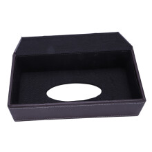 Portable Leather Rectangular Tissue Cover Box Holders Case Pumping Paper Hotel Home Car Gift Brown
