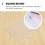 4pcs ABC Clear 145x145mm Square Large Pegboards Board for Hama Fuse  Bead 3