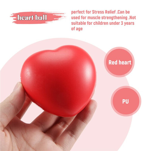 Heart Stress Reliever  Red 1