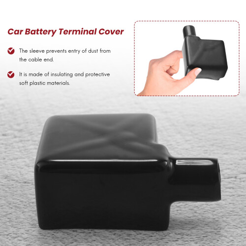 Car Battery Terminal Cover Insulation Boot Pair 2