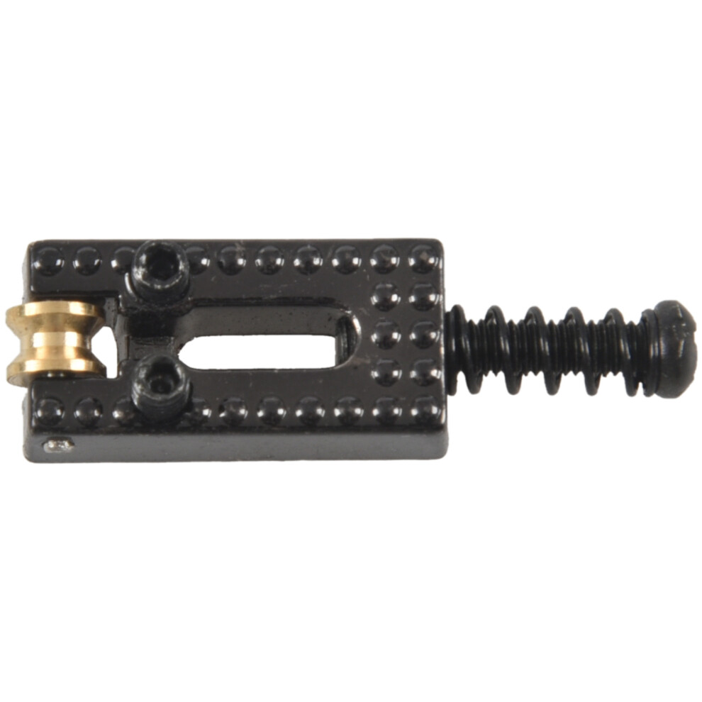 6 Roller Bridge Tremolo Saddles With Wrench For Strat Tele Electric Guitar Black 4712088520917