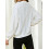 (XXL, White) Γυναικείο Φθινοπωρινό Φούτερ Στρογγυλή Λαιμόκοψη 8
