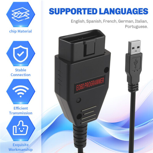 Eobd2 Flasher Galletto 1260 Cable Auto Chip Tuning Interface Remap Flasher Programmer Tool 2