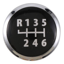 6 Versnellingspookknop Embleem Badge Afdekkap voor Transporter T5/T6 Mk5 Mk6
